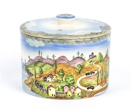 LENCI PER FIAT: Scatola timbrata Fiat, n 1769, Torino 1950