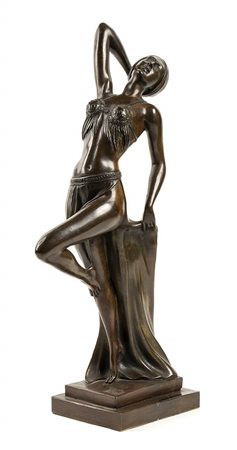 GIUSEPPE BESSI (Volterra, 1857 - 1922): 
Danzatrice 