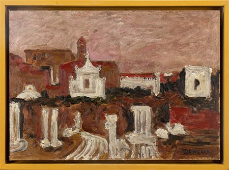 CARLO QUAGLIA (Terni, 1903 - Roma, 1970): Foro di Roma