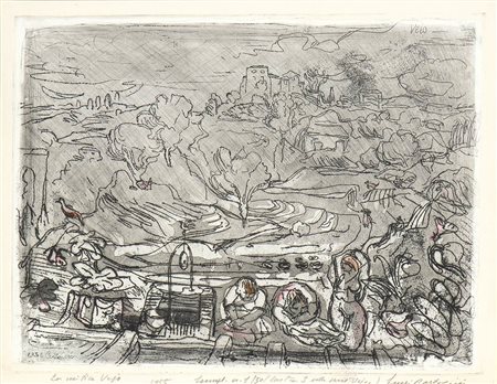 LUIGI BARTOLINI (Cupramontana, 1892 - Roma, 1963): La mitica Veio, 1955