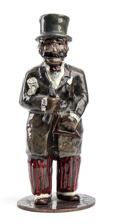 FRANZ BORGHESE (Roma, 1941 - 2005): Gentiluomo