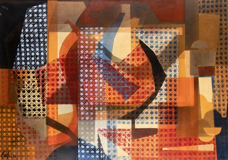 CORRADO CAGLI (Ancona, 1910 - Roma, 1976) : Oggetti Vienna, 1950