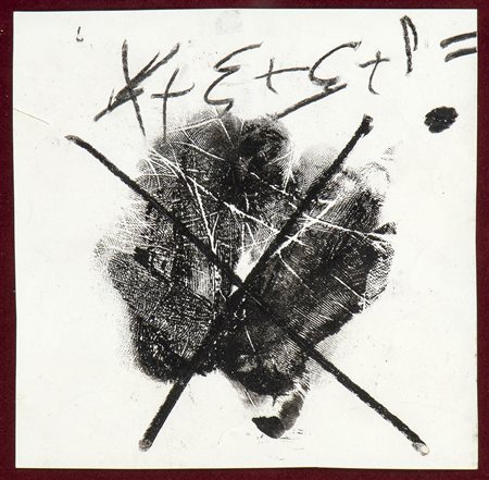 ANTONI TÀPIES (Barcellona, 1923 - 2012): Senza titolo