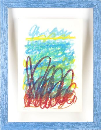 SALVATORE EMBLEMA (Terzigno, 1929 - 2006): Senza titolo, 1984