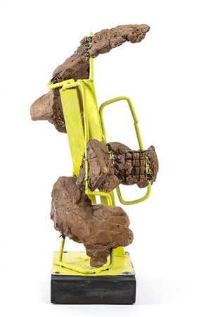 ANDREA CARUSO (Roma, 1965): Figura in movimento, 1998