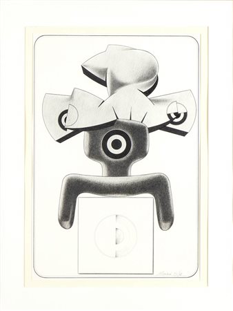 UMBERTO MARIANI (Milano, 1936): Airborme Djinn, 1968