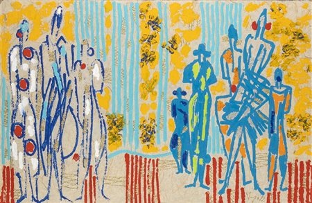 ANTONIO VANGELLI (Roma, 1917 - 2004): Senza titolo