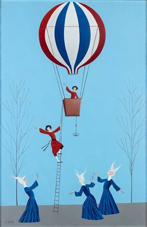 VENIERO CANEVARI (Farnese 1926 - Roma 1988): Senza titolo