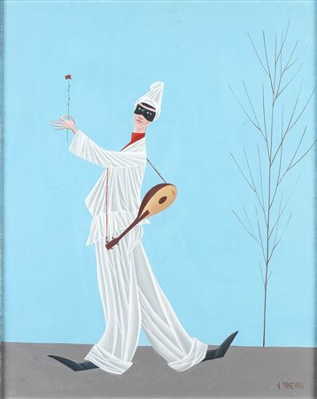 VENIERO CANEVARI (Farnese 1926 - Roma 1988): Senza titolo