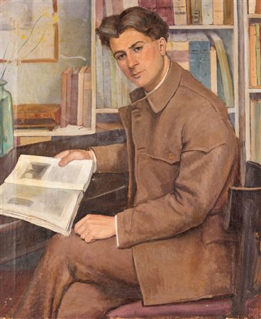 Baccio Maria Bacci, Ritratto di Piero Jahier, 1920