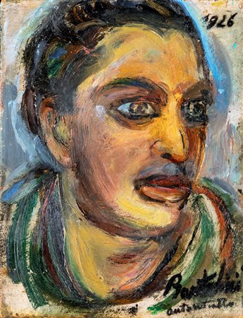 Luigi Bartolini, Autoritratto Giovanile, 1926