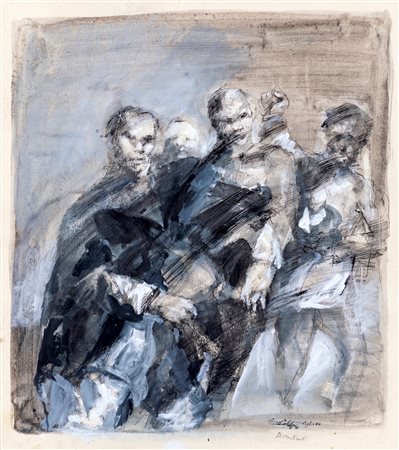 Ennio Calabria, Dimostranti, 1960