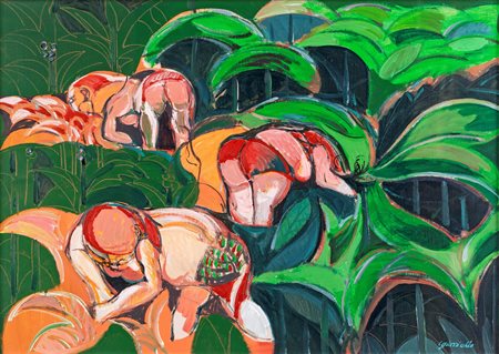 Luigi Guerricchio, Figure nella vegetazione