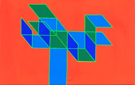 Achille Perilli, Il Rompicapo, 1974