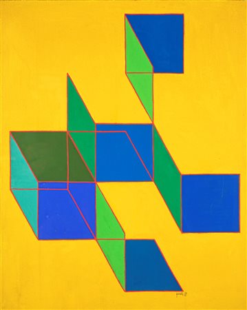 Achille Perilli, Phantom, 1977