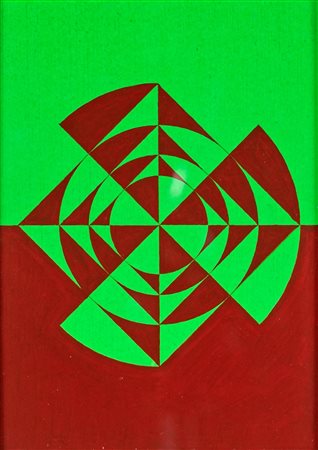 Ennio  Chiggio, Sequenza quadro + cerchio, 1965