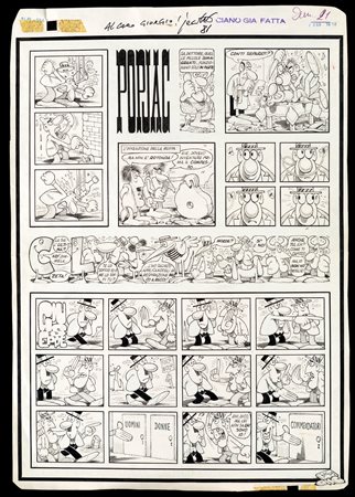 Benito Jacovitti, Fumetto Vignetta