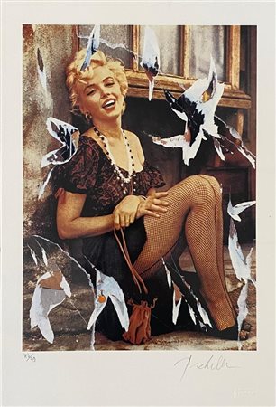 Mimmo Rotella “Marilyn - il mito”
