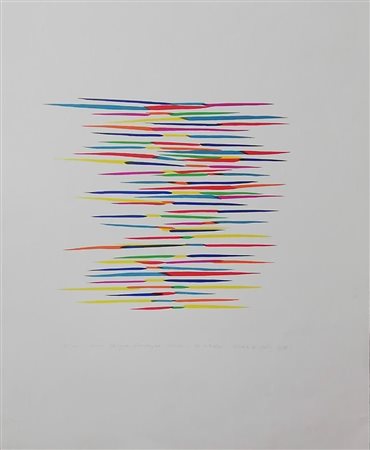 Piero Dorazio “Senza titolo” 1977