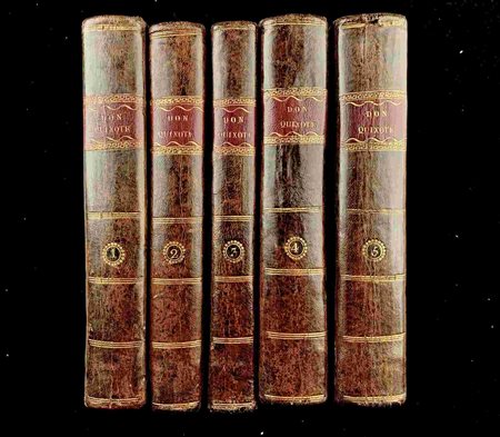 CERVANTES SAAVEDRA, MIGUEL DE: El ingenioso hidalgo Don Quixote de la Mancha Madrid, Gabriel de Sancha, 1797 / 1798