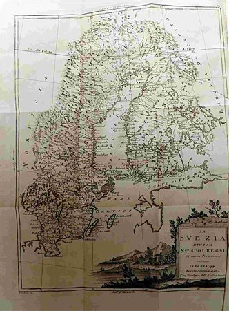 FRANCESCO BECATTINI (1743 - 1813): Storia politica, filosofica e naturale del regno di Svezia sino a tutto il secolo XVIII. E incoronazione del regnate Gustavo IV. Venezia, presso Antonio Zatta qu: Gi
