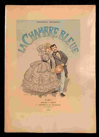 PROSPER MÉRIMÉE: La chambre bleue Paris, 1902