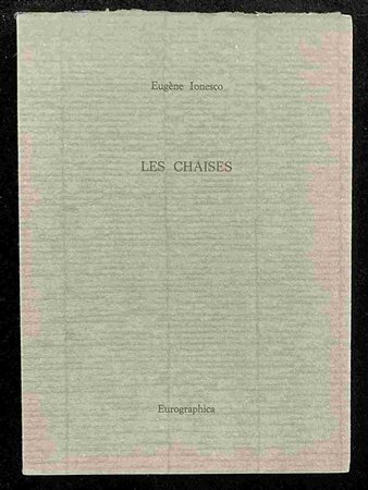 EUGÉNE IONESCO: Les chaises Eurographica Helsinki, 1989