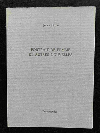 JULIEN GREEN: Portrait de femme et autres nouvelles Eurographica Helsinki, 1990