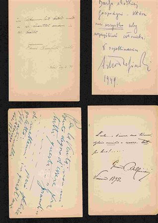 GERALDINE FARRAR: Lettera autografa firmata dal soprano americano e attrice cinematografica, datata "Denver 9 ottobre": " My dear Miss Rich - your nice letter came just before before I left Los Angele