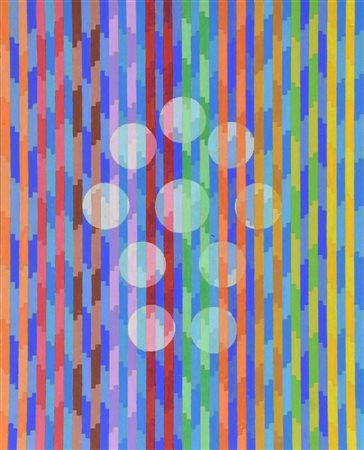 Francesco Fasano RACCONTI DI LUCE (10 PRESENZE) acrilico su cartoncino, cm...