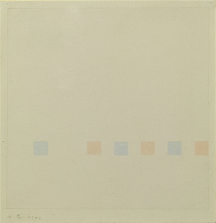 ANTONIO CALDERARA    
Senza titolo, 1971