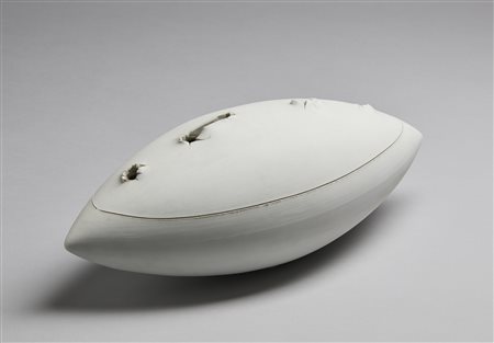 LUCIO FONTANA  
Concetto Spaziale Ovale, 1968
