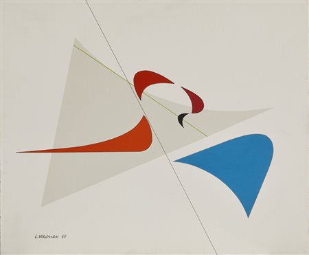 LUIGI VERONESI  
Costruzione n. 26, 1969