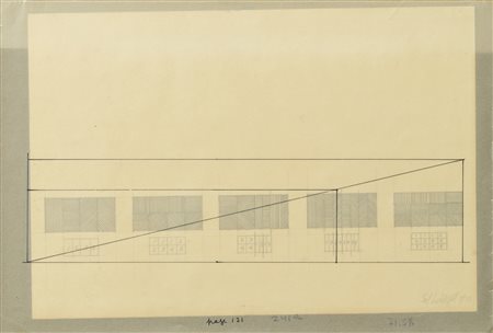 SOL LEWITT  
Senza titolo (page 121), 1973