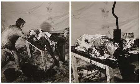 GÜNTER BRUS   
Lotto di 2 fotografie 