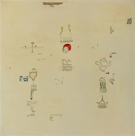 GIANFRANCO BARUCHELLO    
Implantatio ovuli filii dei (How long can all this go on…), 1969 