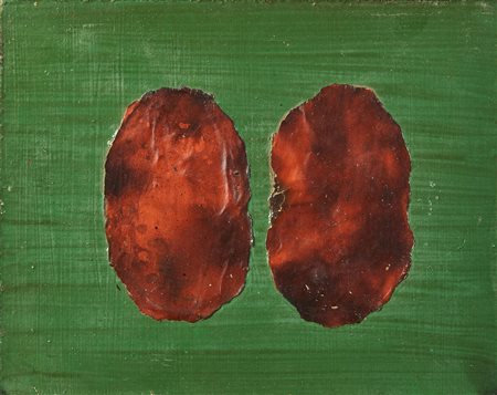 TURI SIMETI    
Collage di carta con bruciatore, 1961 