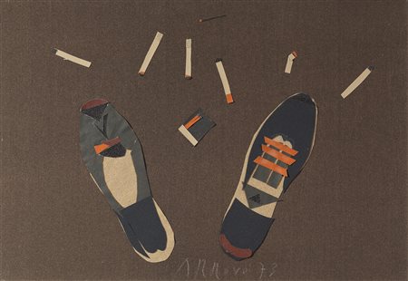 EDUARDO ARROYO   
Senza titolo, 1973