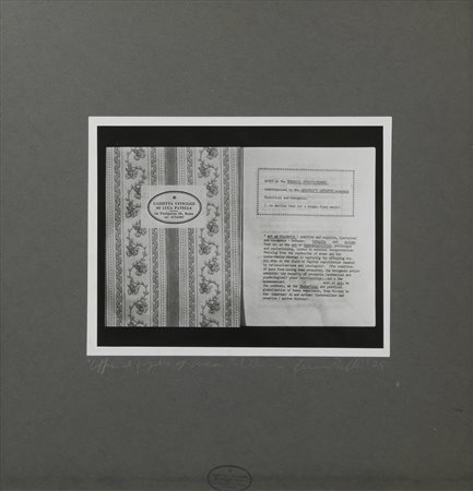 LUCA MARIA PATELLA    
Official gazette of Patella, 1975