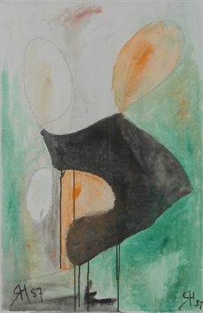 RICHARD HUELSENBECK   
Senza titolo, 1957 