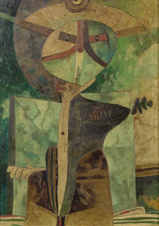 GIANNI DOVA   
Personaggio verde, 1961