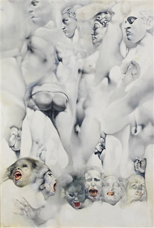 RENZO VESPIGNANI   
Delirio di massa (n.2), 1974