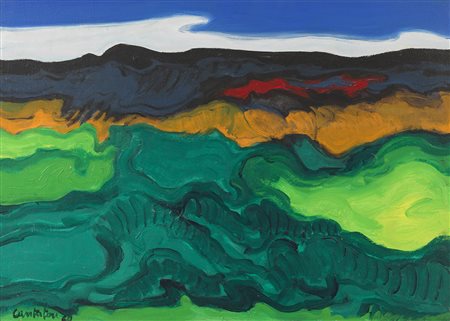 DOMENICO CANTATORE   
Paesaggio, 1969