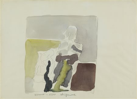 ALFREDO CHIGHINE 
Uomo, 1970