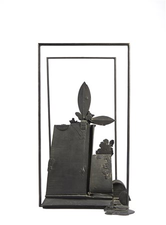 QUINTO GHERMANDI    
Senza titolo (Giardino fiorito tardi), anni ’60 