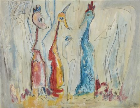 ZAVATTINI CESARE  (1902 - 1989) - Senza titolo.