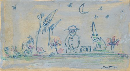 ZAVATTINI CESARE  (1902 - 1989) - Senza titolo.