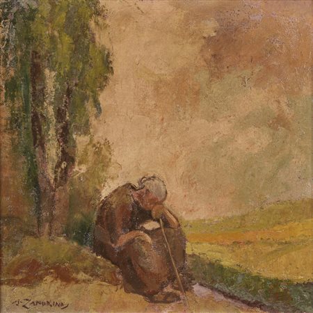 ZANDRINO ADELINA (1893 - 1994) - Stanchezza.