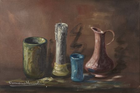 MUSSOLINI ROMANO (1927 - 2008) - Natura morta.