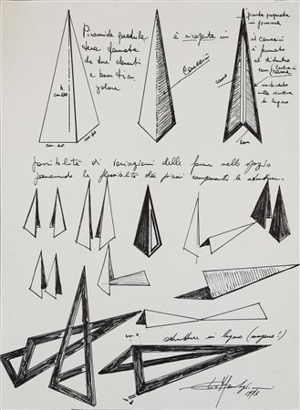 MARCHEGIANI ELIO (n. 1929) - Piramide.